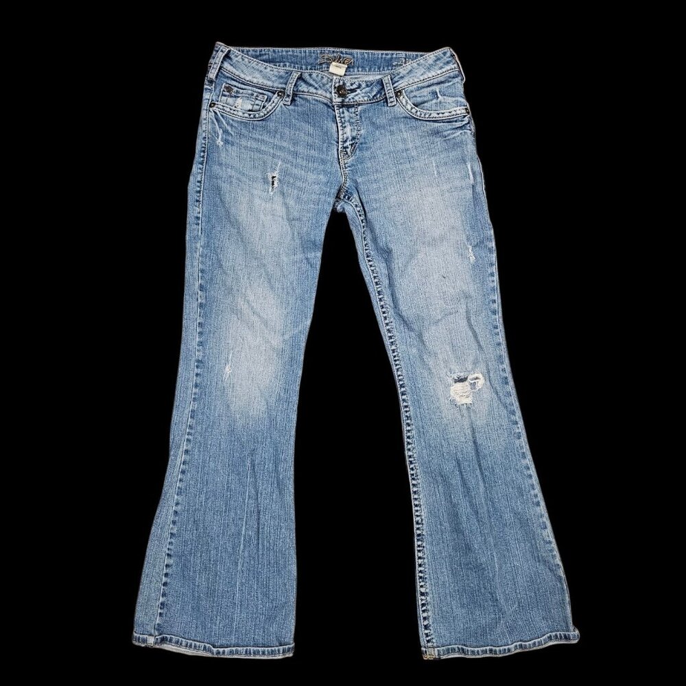 Silver Jeans Women's Flare Wide Leg Denim